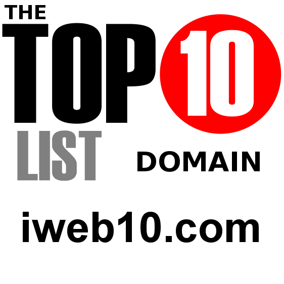 Top 10 List Domain For Sale: iweb10.com